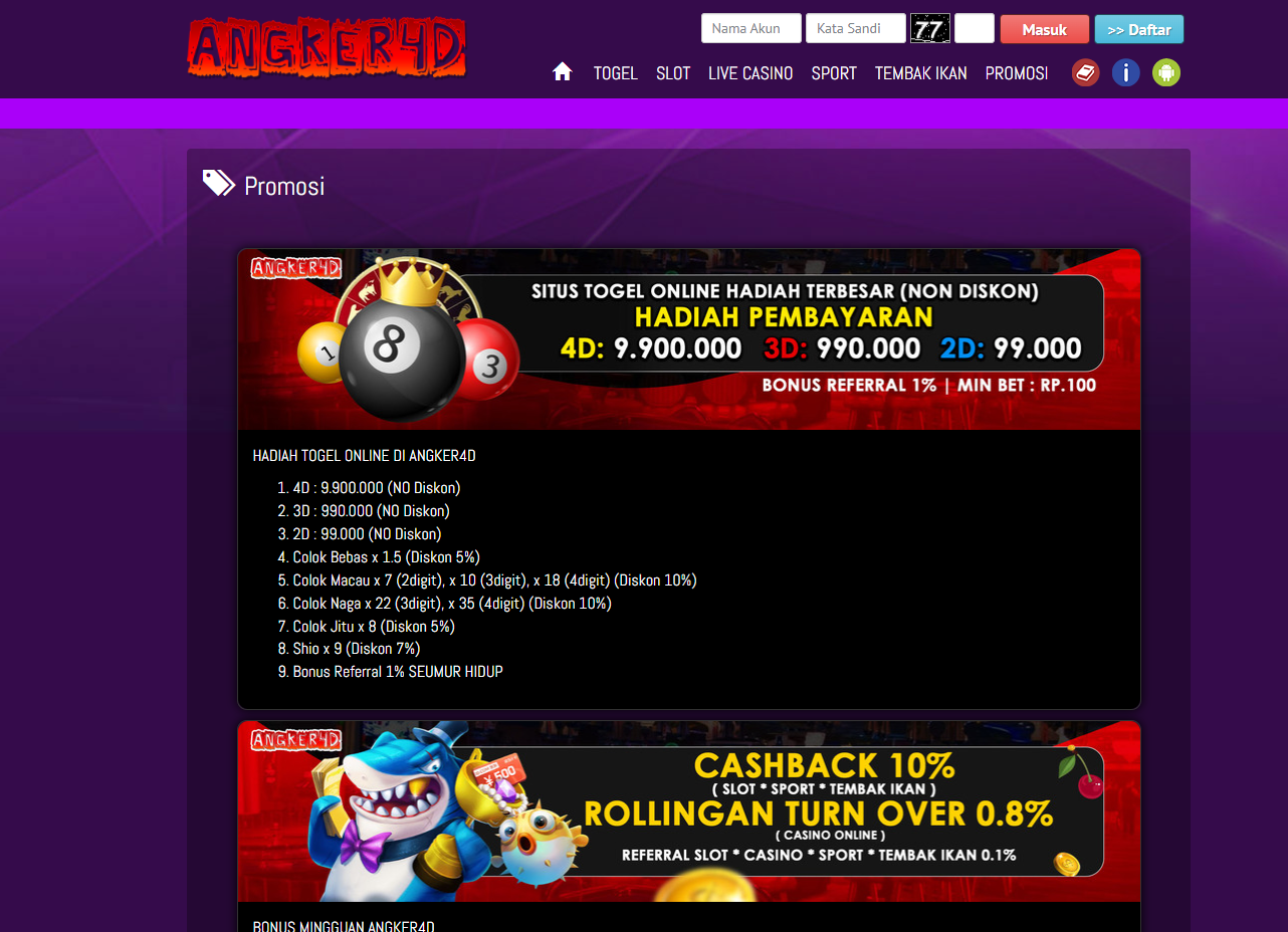 agen judi togel