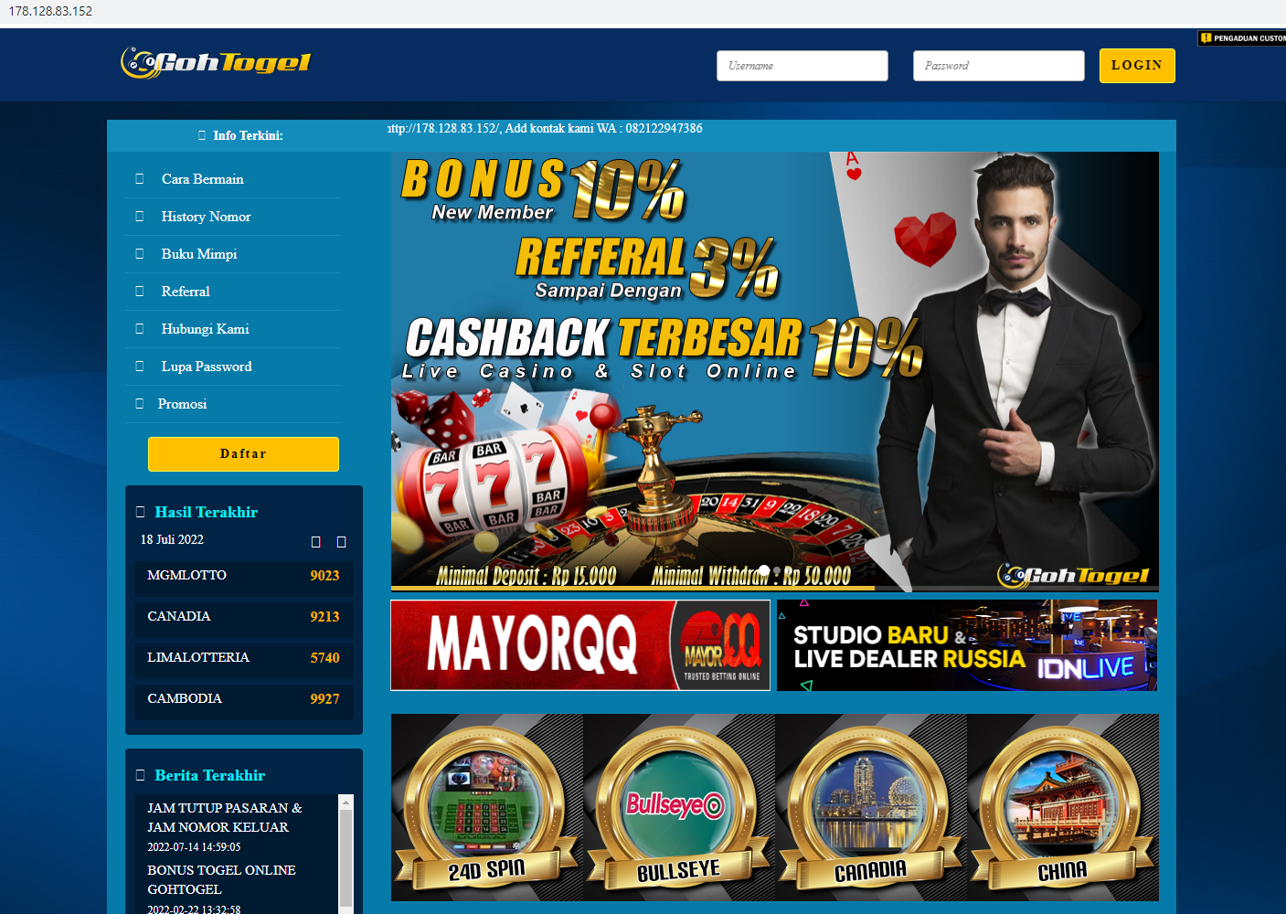 Agen Togel Online Pasaran Terkomplet | 7 Situs Togel Slot Online Sah Paling dipercaya