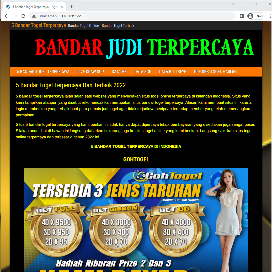 tempat pasang togel online